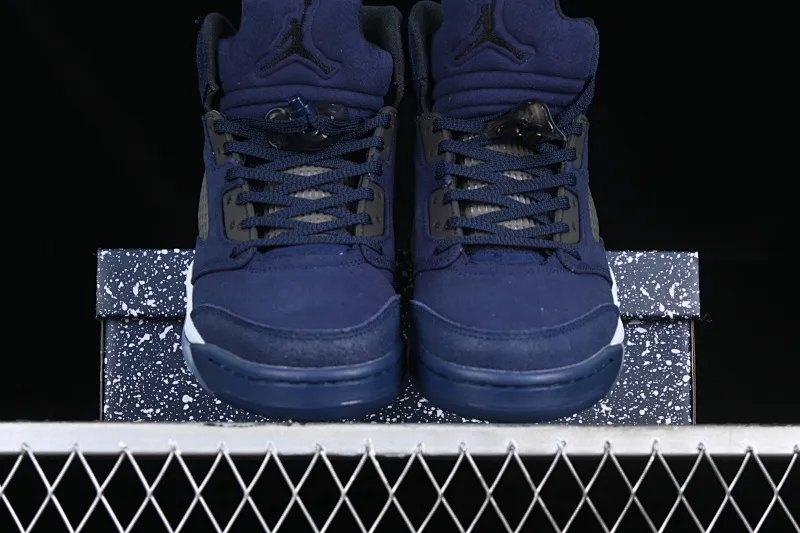 All categories Air Jordan Jordan series basketball shoes Air Jordan 5 Z version Air Jordan 5 "Midnight Navy" AJ5 Joe 5 Midnight Navy FD6812-400